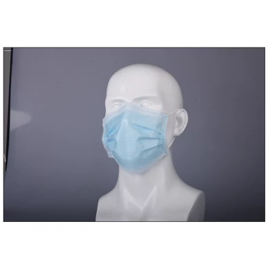 Zastosowanie medyczne Nonwoven Jednorazowe medyczne maski chirurgiczne 3ply z certyfikatem CE