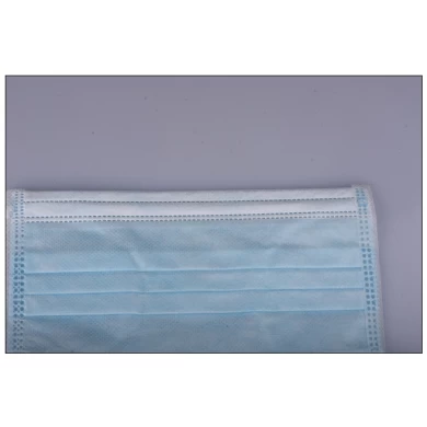 Medical Use Nonwoven Disposable 3ply Medical Surgical  Face Masks With CE certification