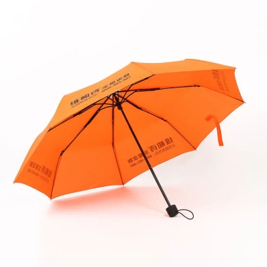 Mini anuncio personalizado a prueba de lluvia logo paraguas