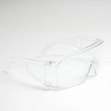 새로운 야외 스포츠 안전 안경, 안개 방지 기능이있는 투명 렌즈 고 충격 방지 안전 고글