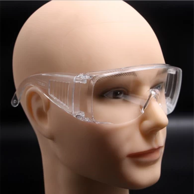 Nowe sportowe okulary ochronne, przezroczyste soczewki, odporne na uderzenia okulary ochronne z ochroną przeciwmgielną