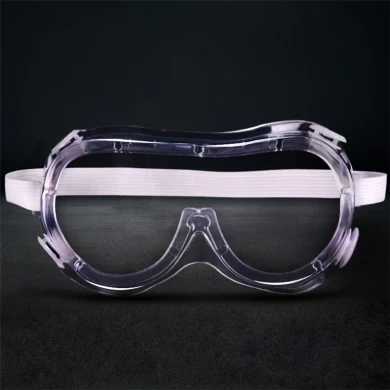 Professional anti-fog eye protective plastic medical glasses, outdoor clear lens goggles safety for work