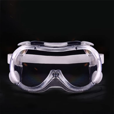 Professional anti-fog eye protective plastic medical glasses, outdoor clear lens goggles safety for work