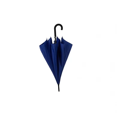 Werbe Fiberglas 8 Rippen 105cm Haken Griff geraden Regenschirm