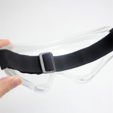 Protective safety goggles wide-vision lightweight eyewear clear lens quality medical goggles made in china