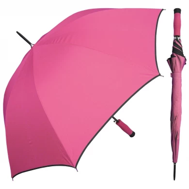 Race EVA Handle Edge Black Windproof Black Metal Frame Golf Umbrella