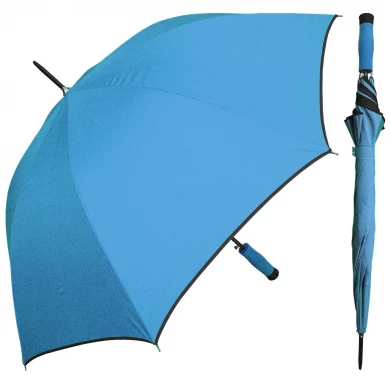 Parapluie de golf Race EVA Edge noir coupe-vent noir avec cadre en métal