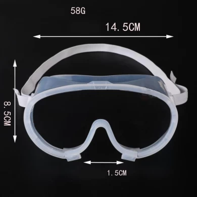 Safety protective goggles glasses transparent lens goggles prevent infection eye mask anti-fog splash goggles