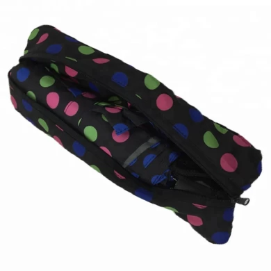 Shopping Bag Points Print Fold Umbrella For Lady