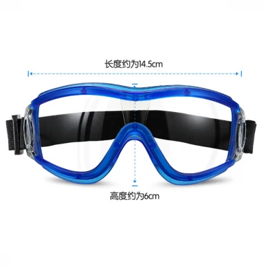 Single pack safety goggles personal protective safety adjustable virus goggles for eye protection