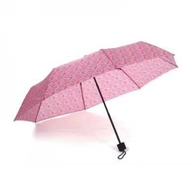 Super mini promoción, publicidad personalizada, protector solar, impresión 3 veces, paraguas