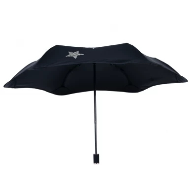 Paraguas manual de China de la mini gota estupenda del palillo para las mujeres