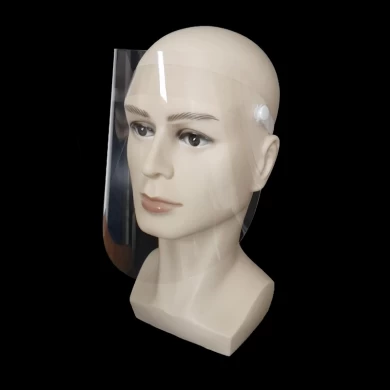 Visières de masque facial intégral en PET transparent