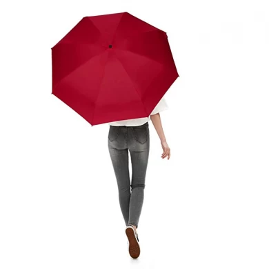 Wholesale Amazon choice manual open 95cm 8 ribs mini folding umbrella for travel