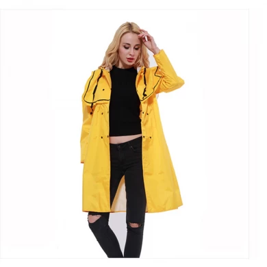 Wholesale Europe style waterproof protective rain coat custom