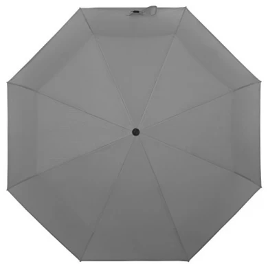 Groothandel goedkoopste één dollar 3-voudig handmatig open paraplu aangepast logo