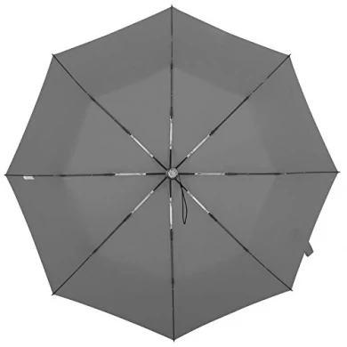 Günstigste ein Dollar 3-fach manuelle Regenschirm benutzerdefinierte Logo
