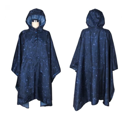 Wholesale high quality new fashion Waterproof Outdoor Fashion Printing Full Body Light Raincoats Colorful Poncho