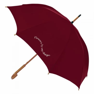 Drewniany wałek reklamujący logo promocyjny prosty parasol