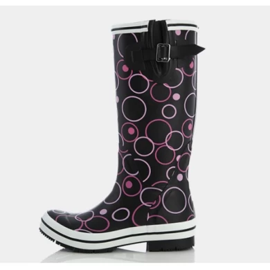 Botas de lluvia para jóvenes a granel para jóvenes Zapatos de lluvia de goma de alta calidad Zapatos de seguridad contra la lluvia Wellies