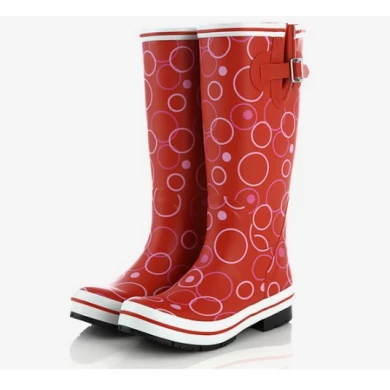 Botas de lluvia para jóvenes a granel para jóvenes Zapatos de lluvia de goma de alta calidad Zapatos de seguridad contra la lluvia Wellies