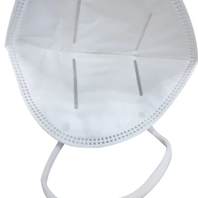 vente chaude anti virus blanc non tissé jetable kn95 masque avec CE