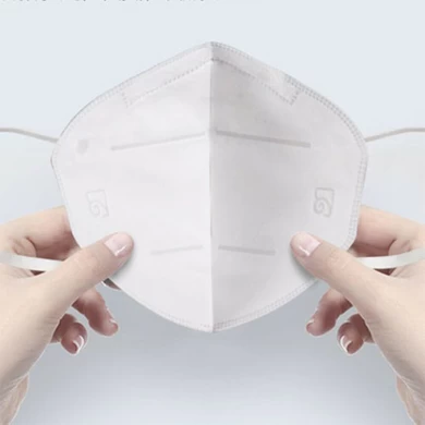 呼吸过滤器口罩呼吸面罩，用于细菌保护一次性口罩CE FDA认证Fast Ship KN95
