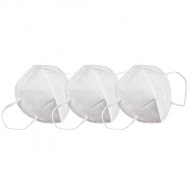呼吸过滤器口罩呼吸面罩，用于细菌保护一次性口罩CE FDA认证Fast Ship KN95