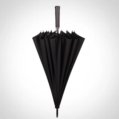 parapluie de golf unique en forme de grand bâton 24K