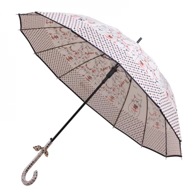 waterdichte mini-bloem Japanse paraplu