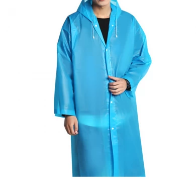 wholesale Rain Coat Non-disposable purple raincoat EVA fashionable environmental protection raincoat travel outdoor lightweight