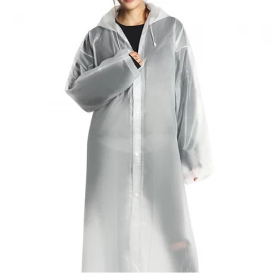wholesale Rain Coat Non-disposable raincoat EVA fashionable environmental protection raincoat travel outdoor lightweight