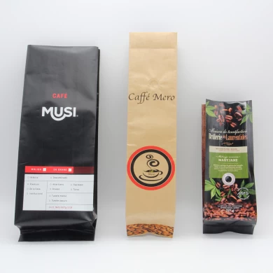 Eco friendly coffee packaging bag