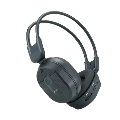 Popular design wireless IR headphone with stereo sound for car use