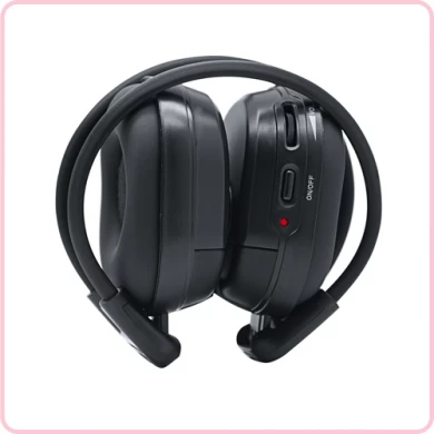 RF-306 UHF/RF headphones wireless with dual channel for car