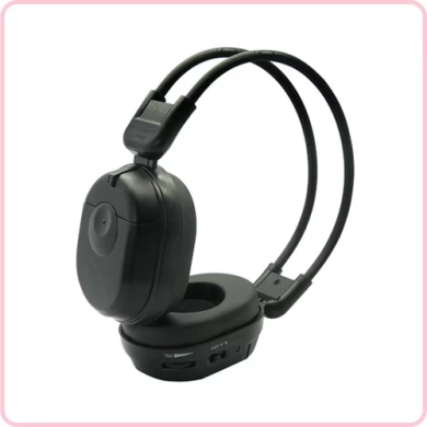 RF-306 UHF/RF headphones wireless with dual channel for car