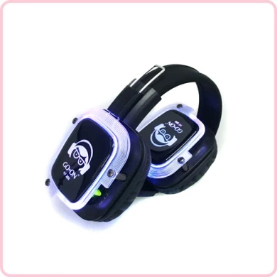 RF-309 (paars) LED Light Silent Disco-hoofdtelefoon voor stille feest