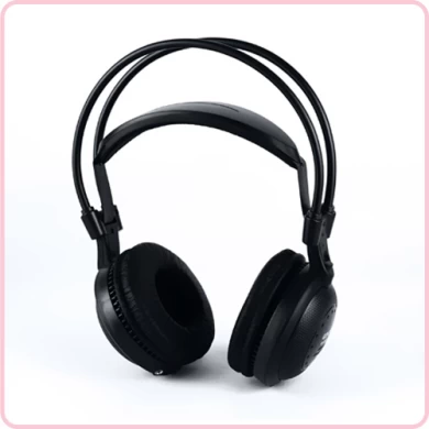 RF-800 2-kanaals silent disco hoofdtelefoon huren met een hoge kwaliteit draadloze zender