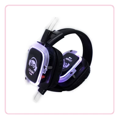Silent Disco fitness headphone for Zumba and Yoga