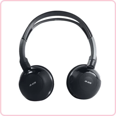Stereo Sound In car IR cordless headphone with adjustable headband