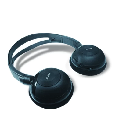 Stereo Sound In car IR cordless headphone with adjustable headband