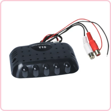 T-10 IR Infrared transmitter and wireless Foldable headphone for In-Car TV, DVD,Video Listening