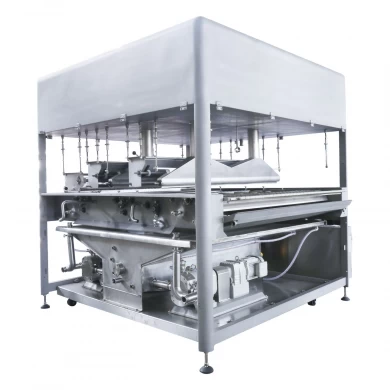 900mm High Quality Most Popular Chocolate Coating Machine / Chocolate Enrobing Machine