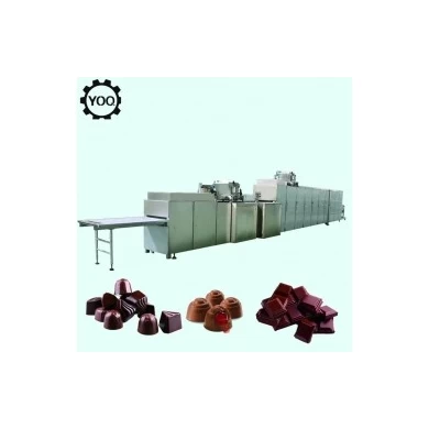 Automatic moulding line for filled chocolate juice machine