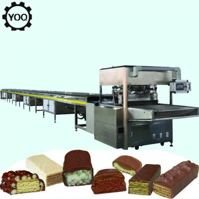 自動巧克力塗佈機，巧克力工廠機械中國