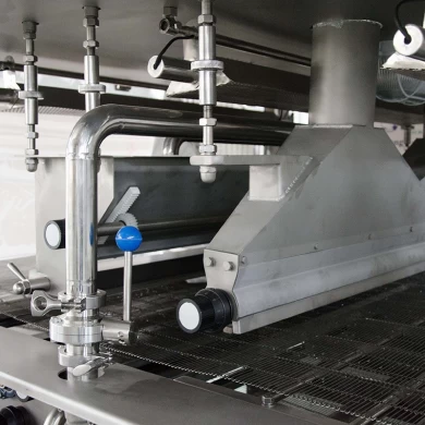 macchina automatica di rivestimento del cioccolato, macchine della fabbrica del cioccolato porcellana