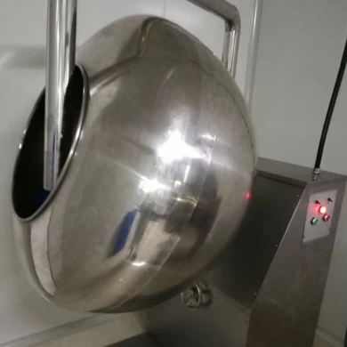 automatische chocoladepoetspanmachine, chocolade-panningmachine voor polijsten