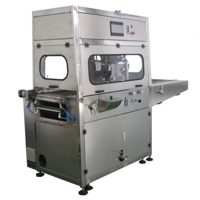 enrobing chocolate covering chocolate biscuit making machine