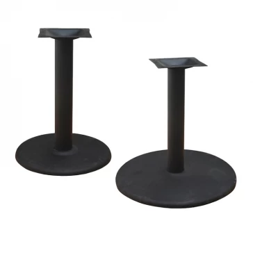 Black Four Legs Table  Base Cast Iron Metal Table Legs
