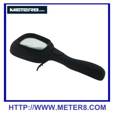 600558-2  2014 china hot sale handle high magnification magnifier with LED